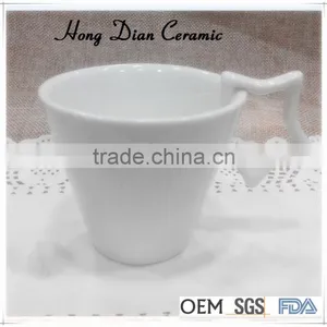 Cup With Star Shape Handle ,Promotion Gift Top Quanlity Ceramic Coffee Mug Print Custom LOGO thumbnail-1