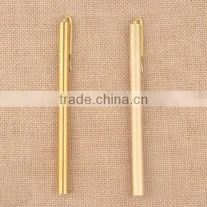 Brass Signature Pen Copper Pen Handmade,Scrub and Smooth Pure Brass Signature Pen thumbnail-1