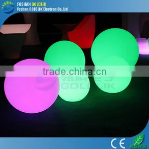 2014 Hot Sale! Rechargeable Lithium Battery Powered Waterproof LED Ball thumbnail-1