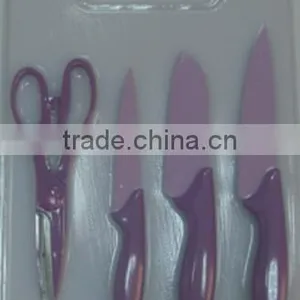 Plastic Handle Stainless Steel Knife Set thumbnail-6