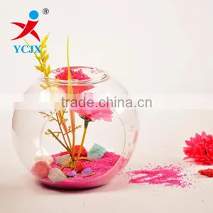 Hand Blown Hand Craft Gift Glass Ball Terrarium thumbnail-1