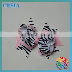 High Quality Grosgrain Ribbon Bows for Hair Hair Bows,children Hair Accessories,baby Hairbows Girl Hair Bows WITH CLIP thumbnail-5