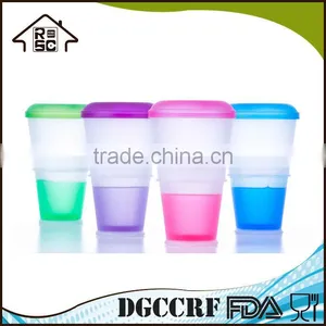 NBRSC Snack Milk Cup For Breakfast With Spoon Cereal To Go thumbnail-2
