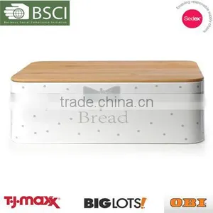 HOME KITCHEN Bamboo Bread Box thumbnail-1
