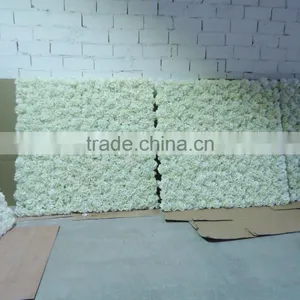 GNW FLW1507-1 Artificial Rose and Hydrangea Blossom Flower Wall for Wedding Decoration thumbnail-2