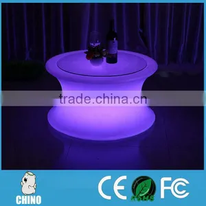Lighted up Led Bar Table Cocktail Table for Party Event Use thumbnail-2