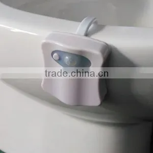 8 Colors Indoor Lighting Night Lights Motion Sensor LED Toilet Seat Cover Lightbowl Light Lamp thumbnail-6