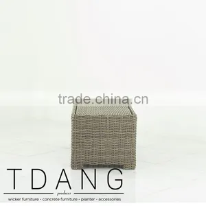 Palm Harbor K-D Wicker Table- Outdoor K-D Rattan Coffee Table thumbnail-2