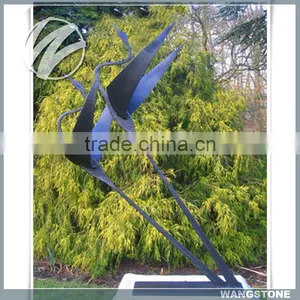Garden Ornament Large Metal Flying Bird Outdoor Copper Sculpture thumbnail-1