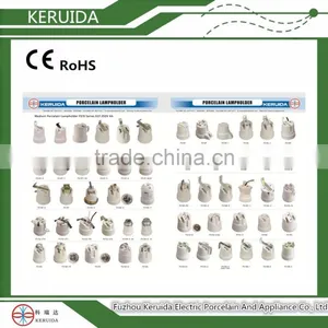 E27 E40 Ceramic Porcelain Bulb Lamp Holder & Lamp Holder Adapter thumbnail-1