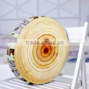 New Arrival Wooden-liked Sofa Cushion/pillow Round Shaped thumbnail-1