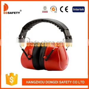 DDSAFETY Earmuff Big Cup Headband Red Earmuff Headphones thumbnail-1