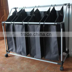 FACTORY SALE!!! Hotel and Home Usage Triple Laundry Sorter Without Ironing Board/4lift-off Fableable Landry Sorter Good Quality thumbnail-1