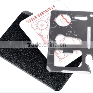 2016 New Outdoor Camping Tool Card Knife Large Swiss Multifunction Credit Card thumbnail-1