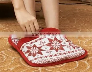 New Fashiion Cute Lady USB Heated Plush Shoes Electric Foot Warmer USB Powered Foot Warmer thumbnail-2