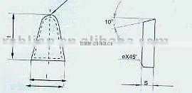 Tungsten Carbide Tipped Welding Cutting Saw Blade HWK(1273) thumbnail-1