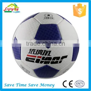 Entry Level Stunning Looks Long-lasting High-gloss Slick Surface Tough Normal Size Composite Polyester Leather Footbasll Soccer thumbnail-4