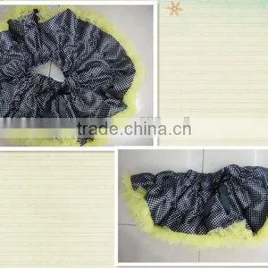 Black +yellow Kids Children's Tutu Skirt Dress thumbnail-1