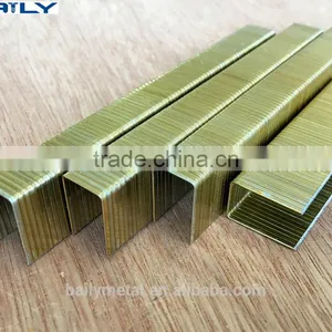 Cheap Price Supply Crown: 9.00mm 22GA 71 Series Staples, 71/16, 71/14, 71/12, 71/10, 71/08, 71/06 Staples thumbnail-5