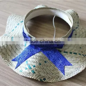Hand Make Frowers Straw Hat/JAZZ Straw Hat thumbnail-6