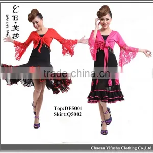 Elegant Charming Seamed Latin Dance Petticoat Belly Dance Petticoat thumbnail-3