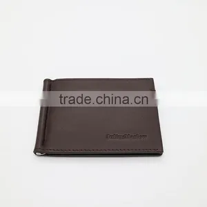J0730a Genuine Leather Money Clip thumbnail-1
