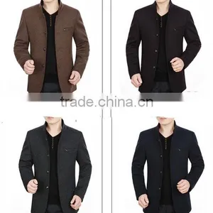 Wholesale Professional Jiangxi China Factory Custom Stand Collar Men Jackets thumbnail-1