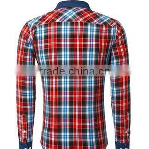 Customized Wholesale Used Flannel Checker Shirts thumbnail-2