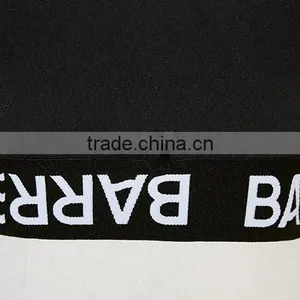 2017 New Fashion Design Customized Your Own Brand Logo Elastic Band 95%Cotton 5%Spandex Sport Crop Top Bralettes thumbnail-4
