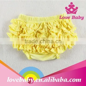 OEM Factory Cotton Baby Bloomer Ruffle Shorts Wholesale Kids Underwear thumbnail-1