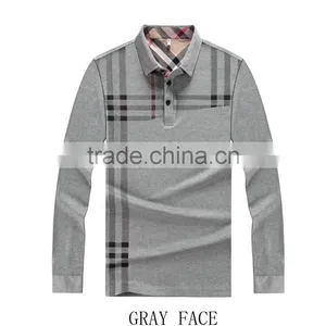 Men's Long Sleeve Lapel Business and Leisure Fashion R0016 thumbnail-1