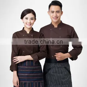 Custom Nice Design Restaurant Kits, Restaurant Wholesale Uniforms for Waiter and Waitress thumbnail-2