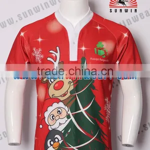 Custom-made Sublimation Rugby Jersey/Oem Cheap Rugby Jerseys thumbnail-1
