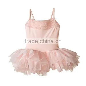 Highly Ruffled Fluffy Tutu Skirt Ballet Perfoemance Dance Tutu for Girls thumbnail-3