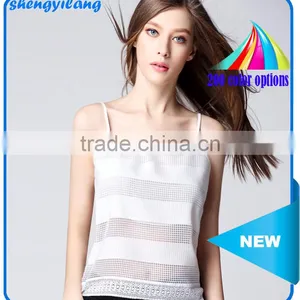 OEM Factory Custom Loose Mesh Women Sexy Singlets/new Design/ New Design Dry Fit Singlet thumbnail-1
