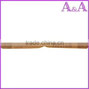 Garment Accessories Custom Embossed Brown Small Leather Patch Label thumbnail-4