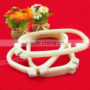 Wholesale White 10*15cm cm in Diameter Square Embroidered Stretch Cross Stitch Supplies Made in China thumbnail-1