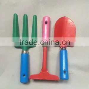 3pcs Gardening Hand Tools Set, Kids Garden Tools With Wood Handle For One Dollar Item thumbnail-1