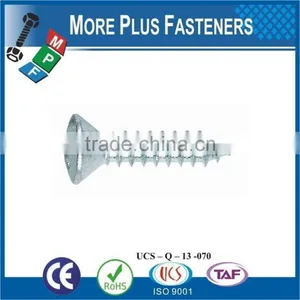 Made in Taiwan Phillips Recessed Oval Countersunk Head Tapping Screw Phillips DIN 7983 C H Stainless Steel A2 thumbnail-1