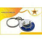 Nickle Plating Personalized Key Chains Soft Enamel Metal For Sport Club thumbnail-1
