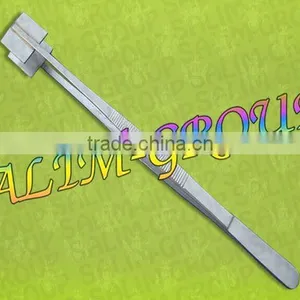 Stainless Steel PRO TWEEZER MASHER Lampwork Bead Tools thumbnail-1