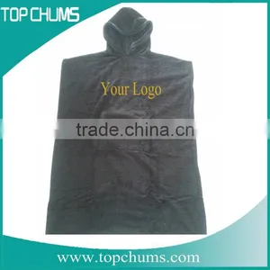 Front Pocket 100% Cotton Surfboard Boogie, Terry Hooded Chang Towel With Hand Holder thumbnail-2