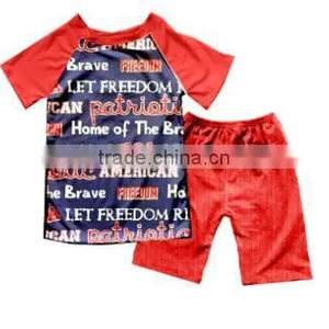 Unique Fashional Boys'T-shirt Printed Tractors Tops With Shorts Children Kids Clothing Sets thumbnail-2