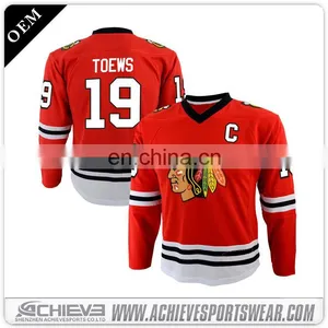 Wholesale Cheap Practice Hockey Jerseys Blank Print Hockey Jerseys thumbnail-5