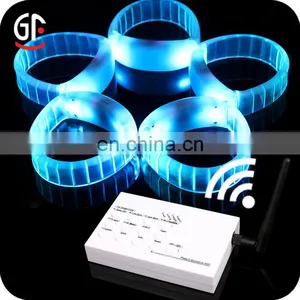 Anniversary Decoration DMX512 PVC Bracelet Cheap Bluetooth thumbnail-2
