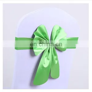 Plain Wholesale Banquet Polka Dot Chair Sash thumbnail-4