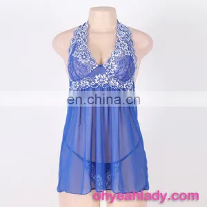 Low MOQ Fancy Teen Girls See Through Sexy Sleepwear thumbnail-4