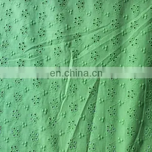 100%cotton Woven Embroidery Fabrics,customized Design and Color thumbnail-1