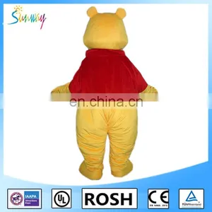 Lovely Inflatable Winnie Bear Fur Costume for Advertising thumbnail-5