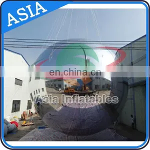 Customized 8m Advertising Inflatable Commercial Mirror Balloon, Giant Mirror Balloon Silk Mirror Customized Air Decorate Ball thumbnail-1